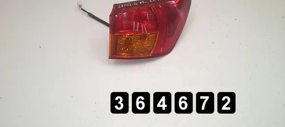 Lexus IS 220D-250-350 Rear/tail lights