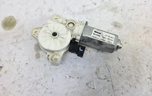 Saab 9-3 Ver2 Front door window regulator with motor 12755681