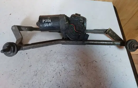 Peugeot 206 Front wiper linkage and motor 3397020446