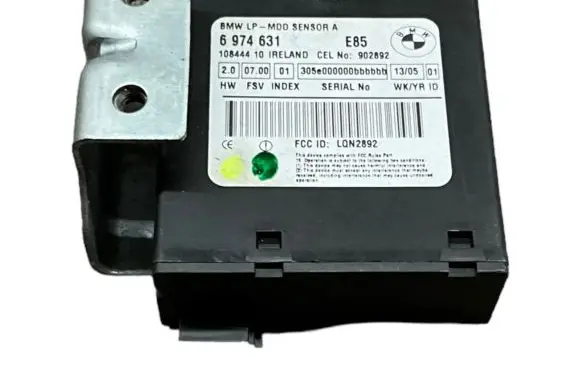 BMW Z4 E85 E86 Alarm control unit/module 6974631 10844410 902892