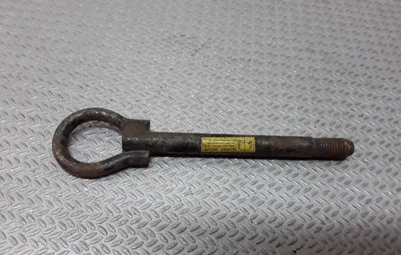 Towing hook eye