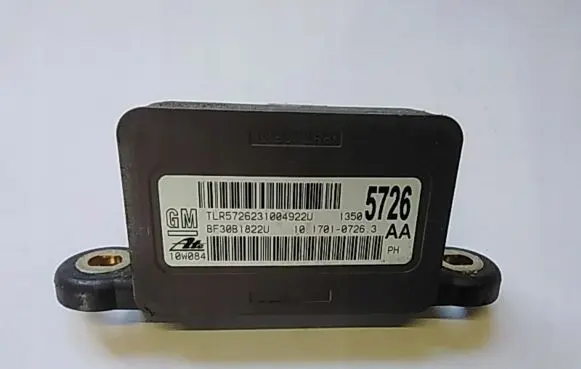 Opel Insignia A ESP acceleration yaw rate sensor 13505726