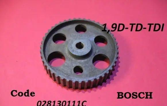 Volkswagen PASSAT B3 Fuel pump gear (pulley) 028130111C