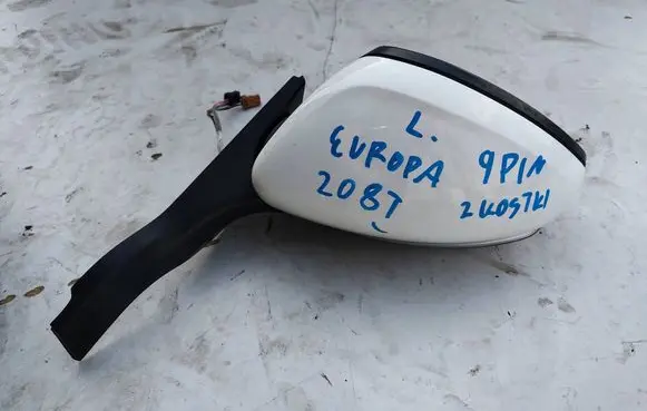 Peugeot 208 I Front door electric wing mirror 