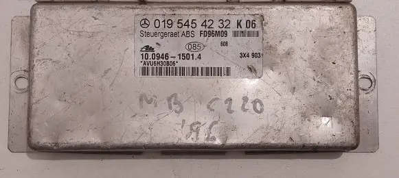Mercedes-Benz C W202 ABS control unit/module 0195454232 AVU6H30B06 10094615014