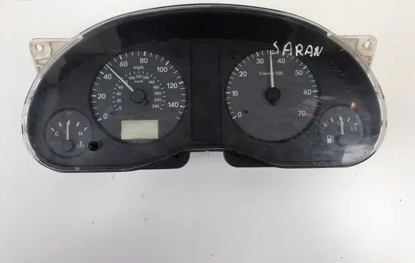 Volkswagen Sharan Speedometer (instrument cluster) 7M0919911