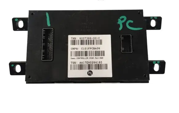 Tesla Model S Air conditioning/heating control unit 600736600C
