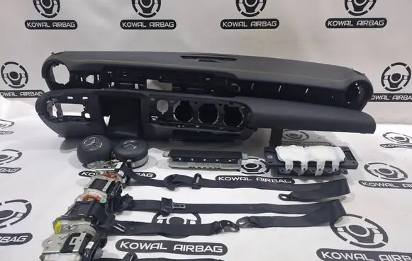 Mercedes-Benz A W177 Airbag set with panel A1778603701 A1778602301 A1778602601