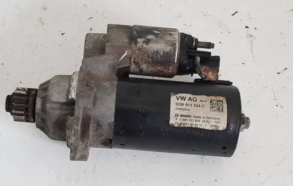 Volkswagen PASSAT B7 Starter motor 02M911024C 0001153009 03062014