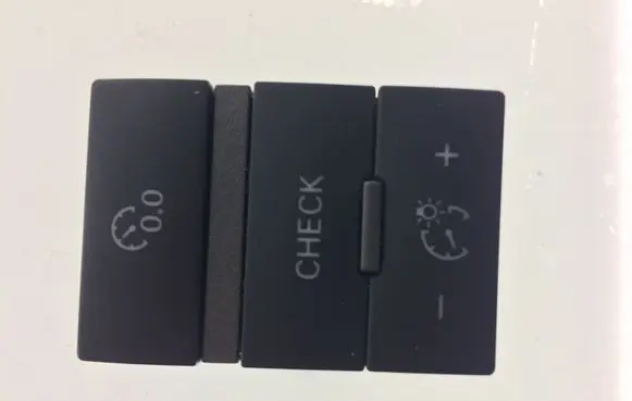 Panel lighting control switch