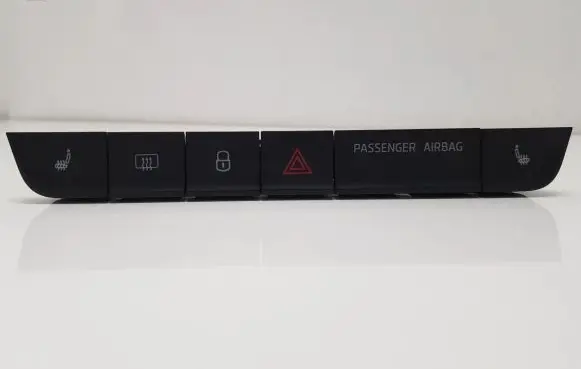Skoda Fabia Mk3 (NJ) A set of switches 6V0927132C 03498510102