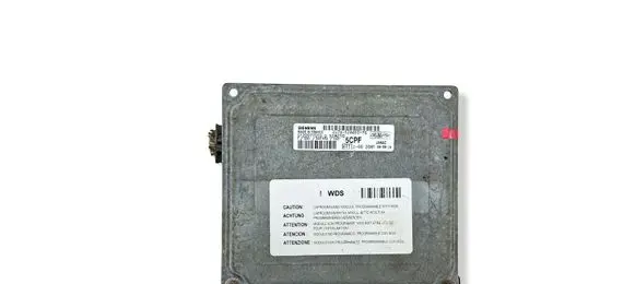 Ford Fiesta Engine control unit/module 2U7A12A650TG S120977010D 2U7A-12A650-TG