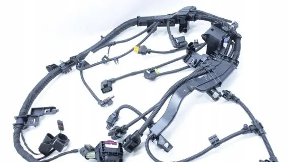 Engine installation wiring loom