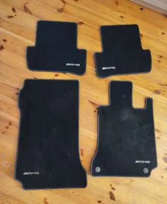 Mercedes-Benz C AMG W204 Car floor mat set 