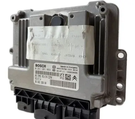 Peugeot 308 Engine control unit/module 9666235880 0261201863 MEV174