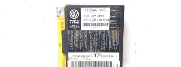 Volkswagen PASSAT B6 Airbag control unit/module 3C0909605J