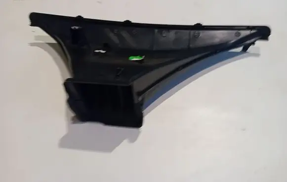 Cabin air duct channel