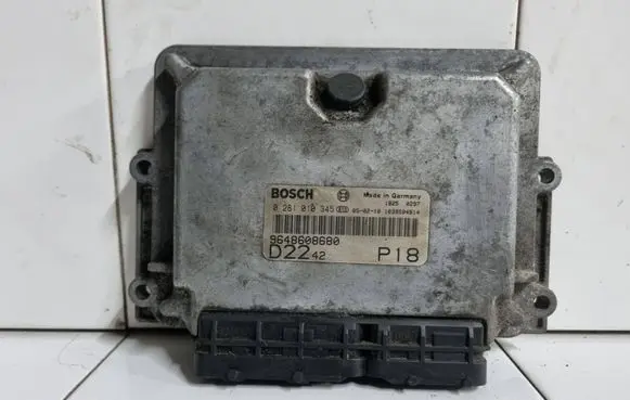 Fiat Ducato Engine control unit/module 0281010345 1039S04814 9648608680
