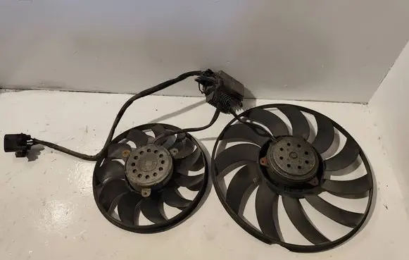 Audi A6 S6 C6 4F Electric radiator cooling fan 4F0959501A E500900202 4F0910501
