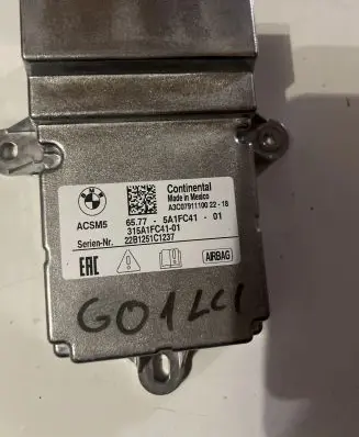 BMW X3 G01 Airbag control unit/module 5A1FC41 325A1FC41 22B1251C1237