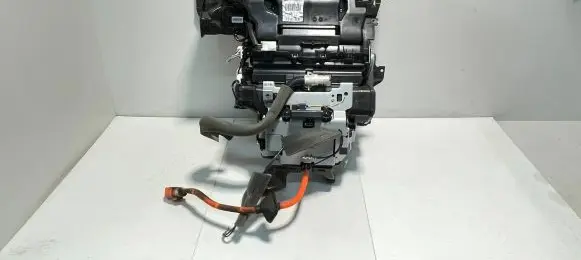 Interior heater climate box assembly