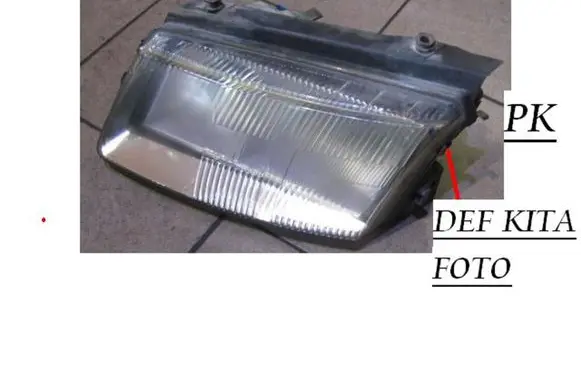Volkswagen PASSAT B5 Headlight/headlamp 14742500