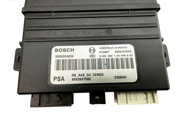 Citroen C4 Grand Picasso Parking PDC control unit/module 9663937580 0263004234 6002JC0000
