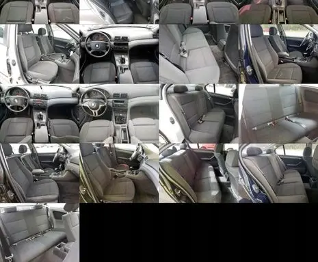 BMW 3 E46 Seat set 