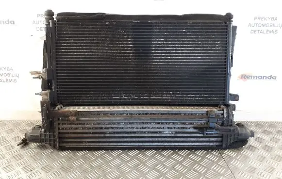 Jaguar X-Type Radiator set 1X4H6005AG 4X4H19710AB