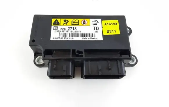 Opel Insignia A Airbag control unit/module 22922718 41087205