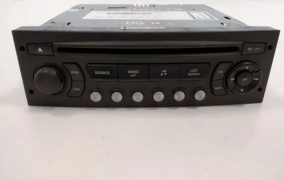 Citroen C4 I Radio/CD/DVD/GPS head unit 9660646877 7645137393