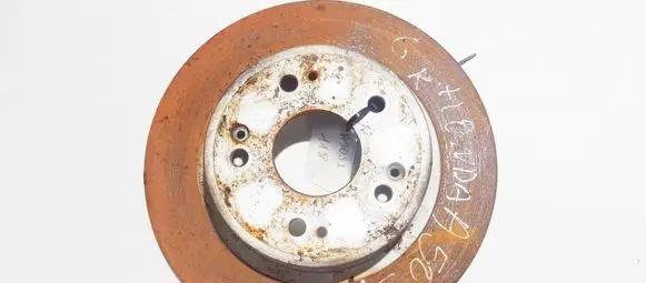 Honda Accord Rear brake disc neventiliuojamas