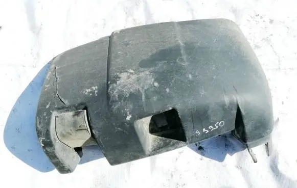 Rear bumper corner part panel trim