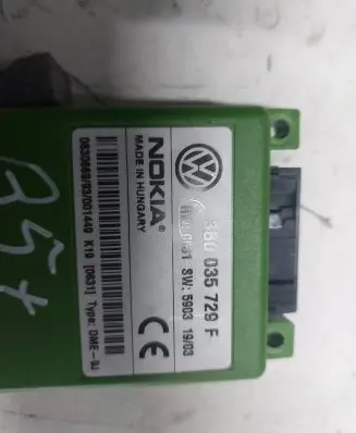 Volkswagen PASSAT B5.5 Phone control unit/module 3B0035729F
