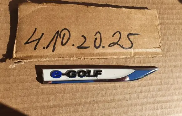 Volkswagen Golf VII Fender model badge letters 5GE853688C