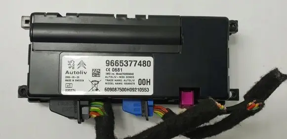 Citroen C5 Bluetooth control unit module 9665377480