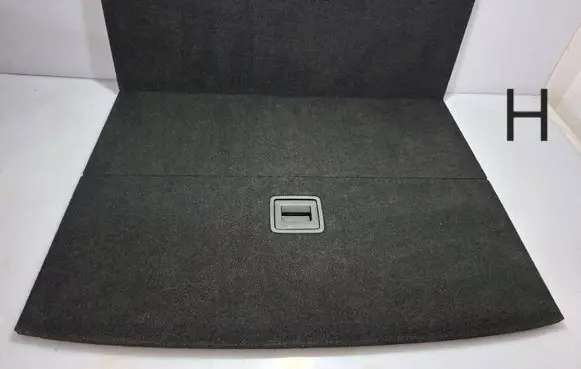 Volkswagen PASSAT B7 Trunk/boot floor carpet liner 3C9863463M