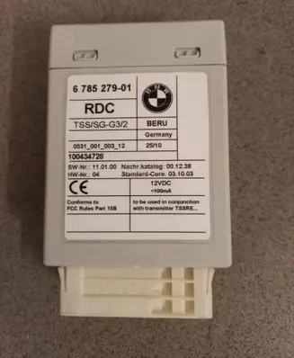BMW 1 E81 E87 Tire pressure control unit 6785279 100434728