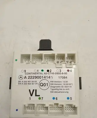 Mercedes-Benz GLC X253 C253 Door control unit/module A2229001414