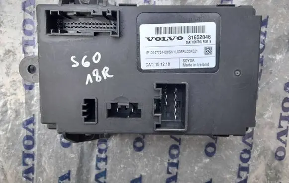 Volvo S60 Seat control module 31652046 P10147751