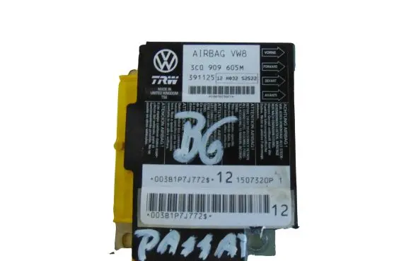 Volkswagen PASSAT B6 Airbag control unit/module 3C0909605M