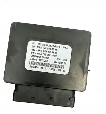 Mercedes-Benz B W246 W242 Hand brake control module A2469003014