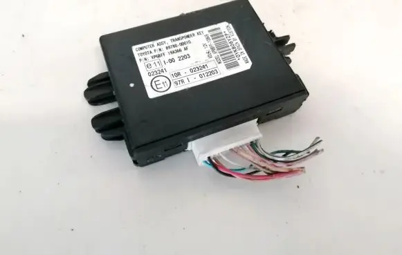 Toyota Yaris Immobilizer control unit/module 897800d010 89780-0d010