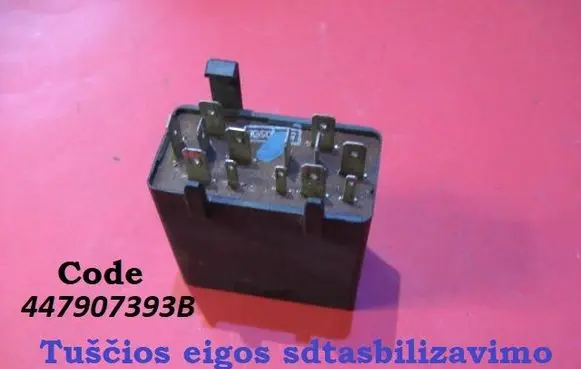 Audi 100 200 5000 C3 Idle relay 447907393B
