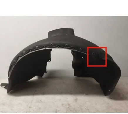 Volvo XC70 Front wheel arch liner splash guards 31294807
