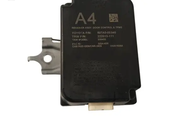 Toyota Highlander XU50 Other control units/modules 897A00E040