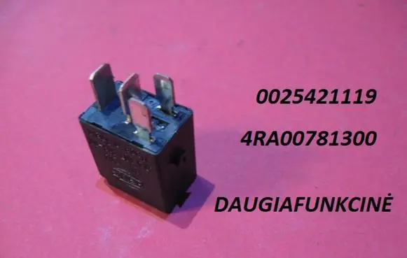 Mercedes-Benz A W168 Other relay 0025421119 4RA00781300