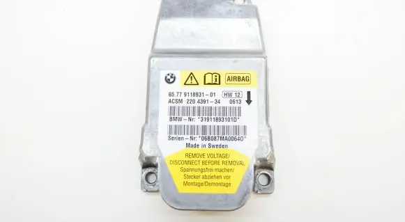 BMW 5 E60 E61 Airbag control unit/module 9118931
