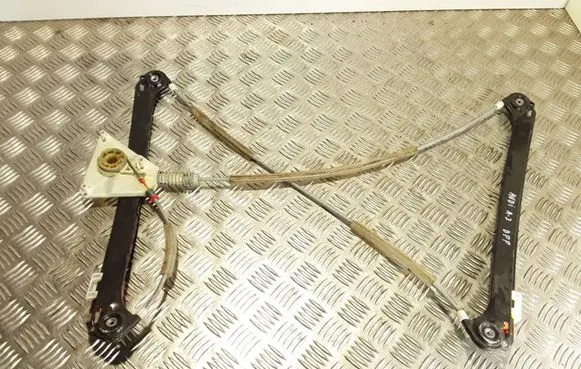 Front window lifting mechanism without motor