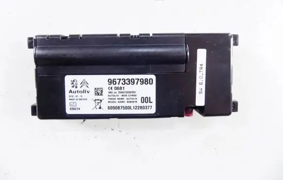 Peugeot 3008 I Bluetooth control unit module 96733979800